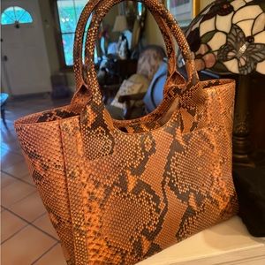 Gorgeous medium Nancy Gonzalez tote.